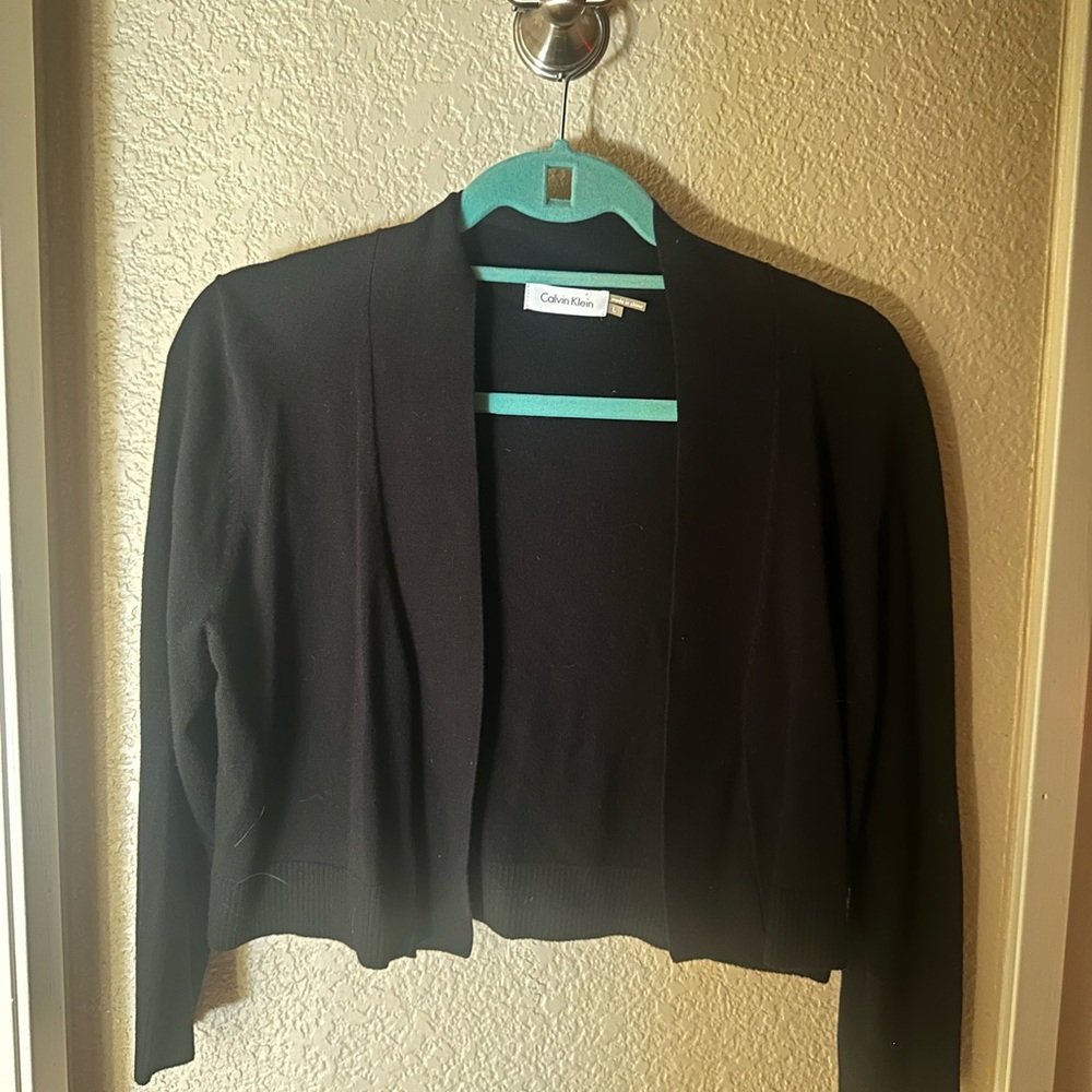 Calvin Klein Black Cardigan